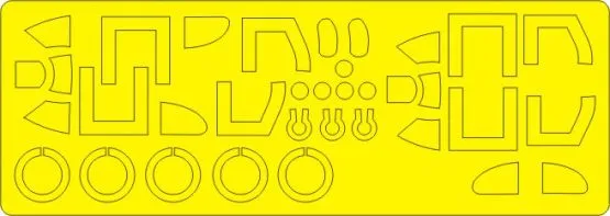 Yak-1 (early) EXPERT mask for ModelSvit 1:48