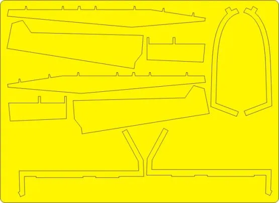 S-3A Viking white & grey CAMOUFLAGE mask 1:72