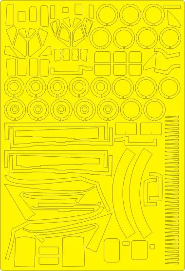 Tu-22KD/KDP MEGA mask for ModelSvit 1:72