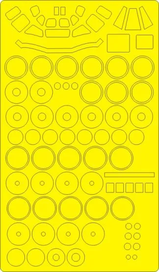 Tu-95MS BASIC mask for Trumpeter 1:72