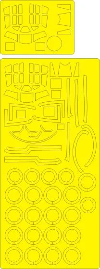 Tu-16K-10 EXPERT mask for Trumpeter 1:72