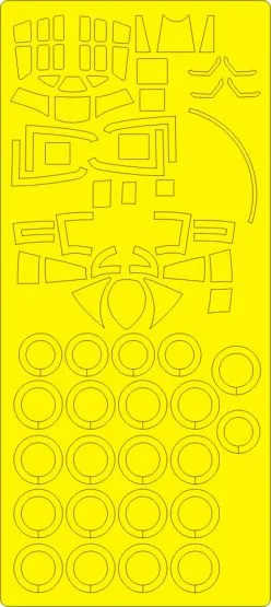 Tu-16K-26/ Chinese H-6 BASIC mask for Trumpeter 1:72