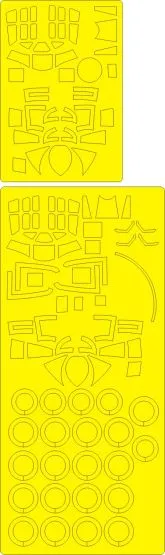 Tu-16K-26/ Chinese H-6 EXPERT mask for Trumpeter 1:72