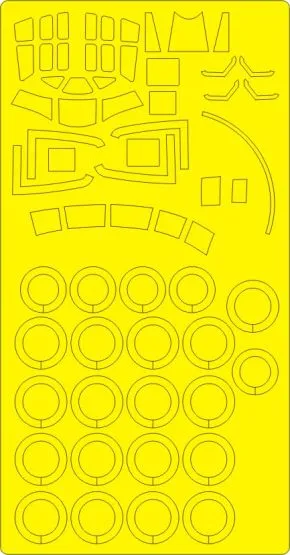 Xian JHU-6 BASIC mask for Trumpeter 1:72