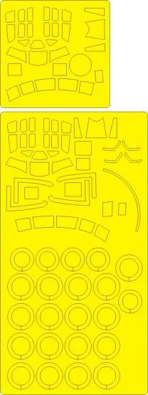 Xian JHU-6 EXPERT mask for Trumpeter 1:72