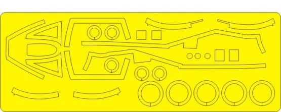F-101C BASIC mask for Valom 1:72