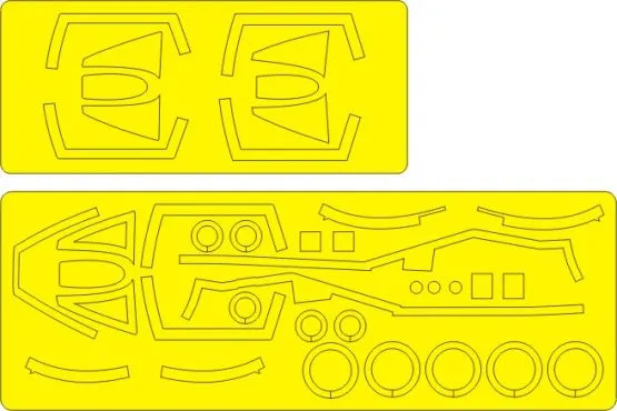F-101C EXPERT mask for Valom 1:72