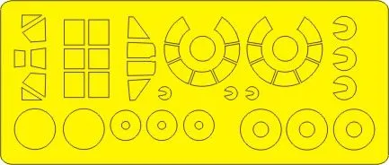 Mistel 1 BASIC mask for Italeri 1:72