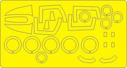 F-4 C/D Phantom II BASIC mask for Hasegawa 1:72