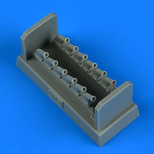 P-51D Mustang exhaust for Airfix 1:48