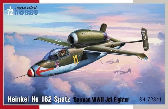 Heinkel He 162 Spatz 1:72 Heinkel He 162 Spatz 1:72
