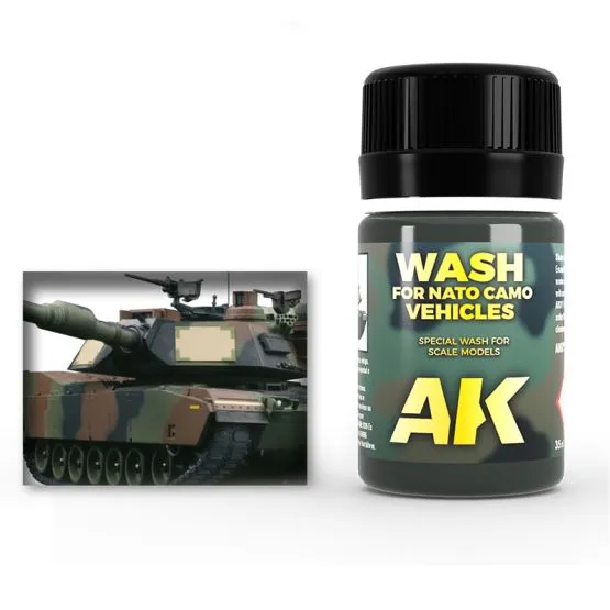 NATO camo vehicles wash 35ml