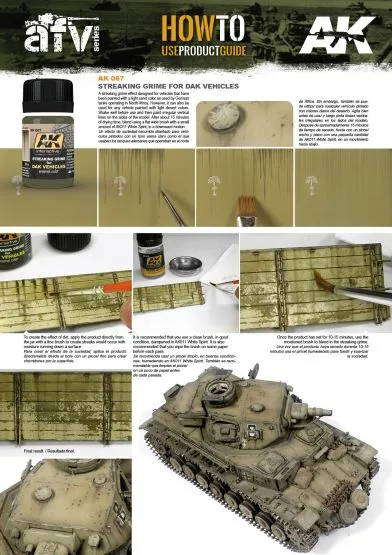 Streaking Grime for Afrika Korps Vehicles 35ml