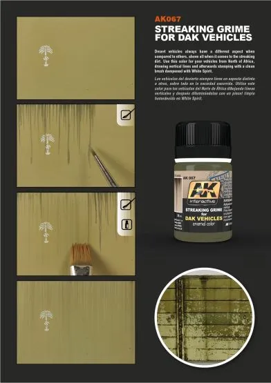 Streaking Grime for Afrika Korps Vehicles 35ml