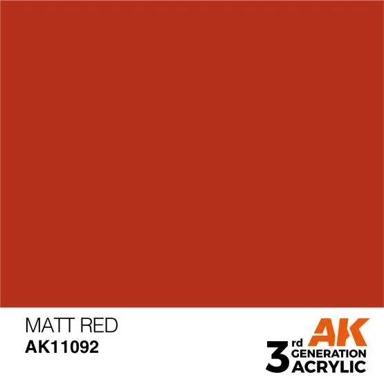 Red Matt 17ml Red Matt 17ml