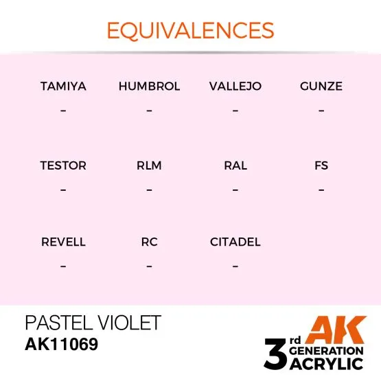 Pastel Violet (3G) 17ml