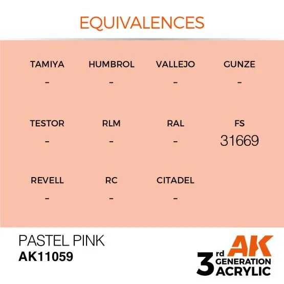 Pastel Pink (3G) 17ml