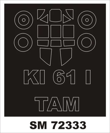 Ki-61-Id mask for Tamiya 1:72