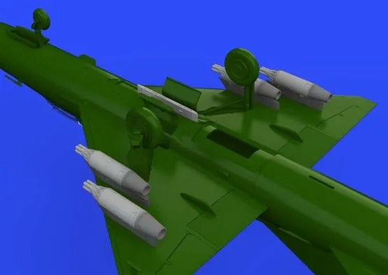 UB-16 rocket launchers w/ pylons for MiG-21 1:72