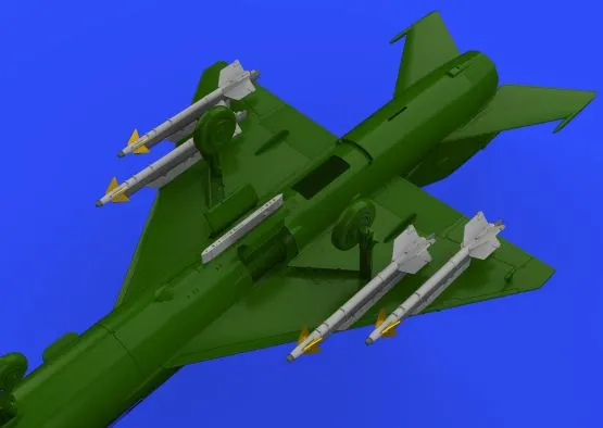 R-13M missiles w/ pylons for MiG-21 1:72