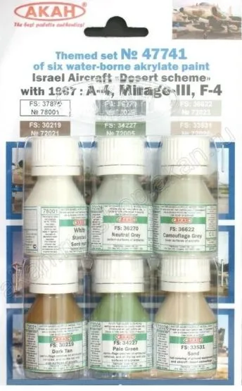 Israel Airforce - Deser scheme 1967