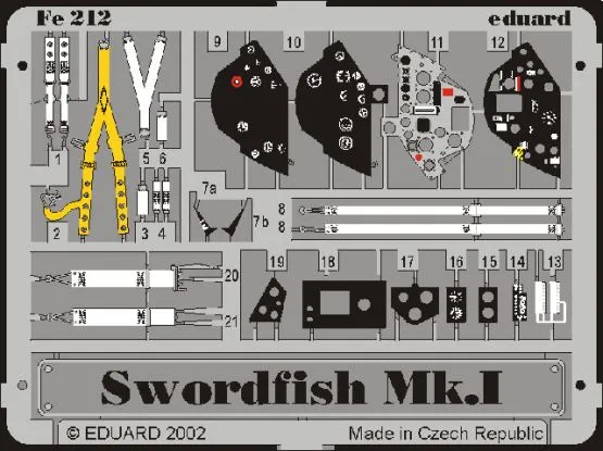 Swordfish Mk. I P.E. set for Tamiya (Zoom) 1:48
