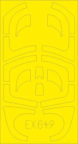 Yak-130 mask for Zvezda 1:48