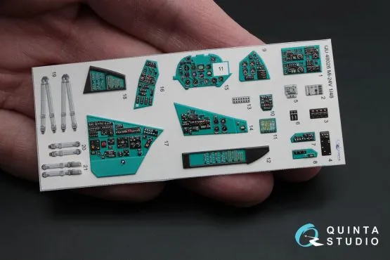 Mil Mi-24V Interior for Zvezda 1:48