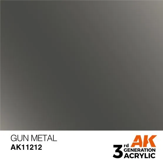 Gun Metal (Merallic) (3G) 17ml Gun Metal (Merallic) (3G) 17ml
