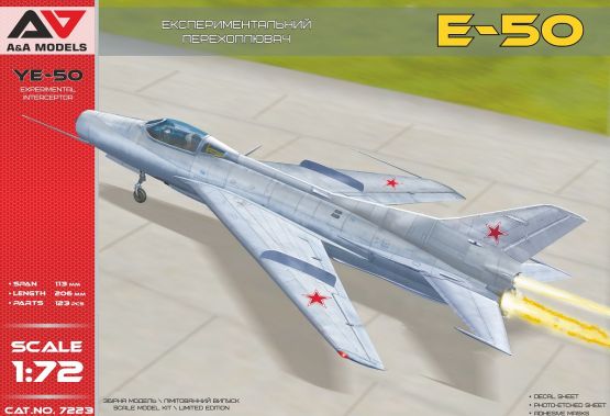 E-50 experimental interceptor 1:72