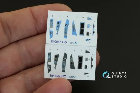 Su-57 interior (blue & grey) 1:72