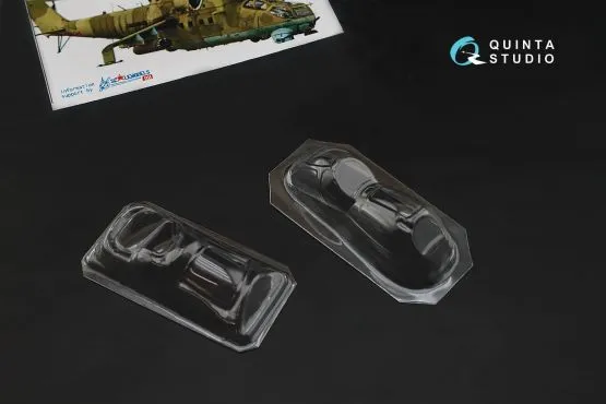 Mil Mi-24/35 vacu canopy for Zvezda 1:72