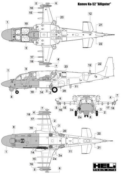 Ka-52 Conversion set 1:72