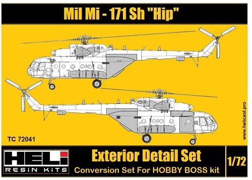 Mil Mi-8 AMTSh (Mi-171 Sh) conversion set 1:72