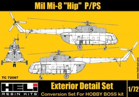 Mil Mi-8 P/PS Conversion set 1:72