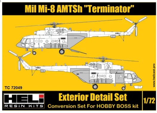 Mil Mi-8 AMTSh "Terminator" Conversion set 1:72