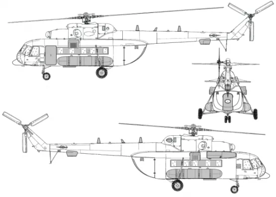 Mil Mi-171 Conversion set 1:72