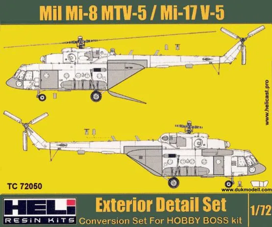 Mil Mi-8 MTV-5/Mi-17V-5 Conversion set 1:72