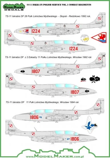 TS-11 Iskra in Polish service vol.1 1:72