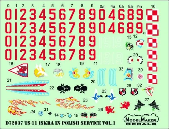 TS-11 Iskra in Polish service vol.1 1:72