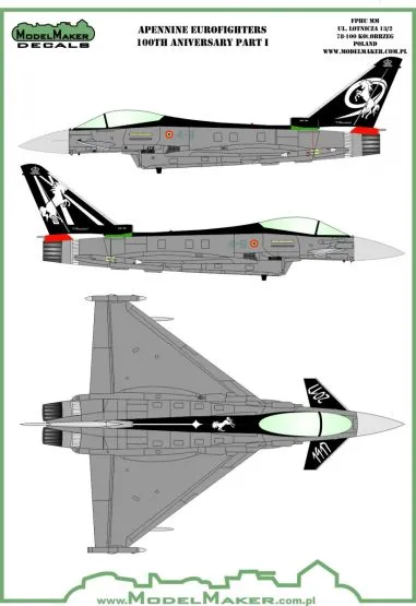 EF Typhoon - Apennine Eurofighters Part.I 1:72