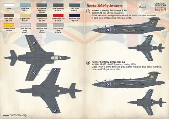 Hawker Siddeley Buccaneer Part.1 1:72
