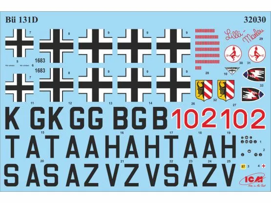 Bü 131D w/ German Cadets (1939-45) 1:32
