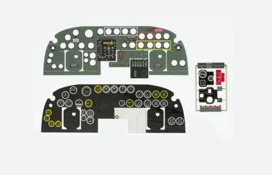 B-24D - Instrument panel 1:32