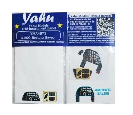 A-20G - Instument panel 1:48