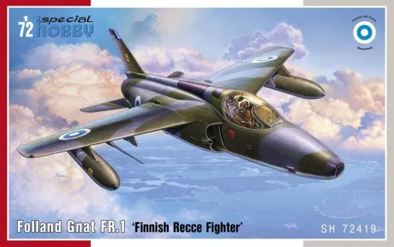 Folland Gnat FR.1 Finnish Recce Fighter 1:72
