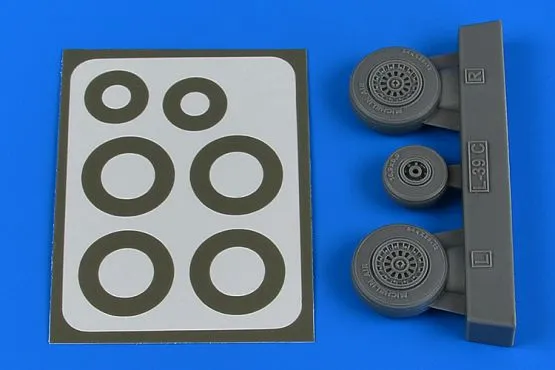L-39C wheels & paint masks 1:48