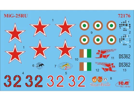 MiG-25RU Foxbat 1:72