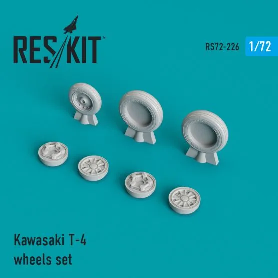 Kawasaki T-4 wheels set 1:72