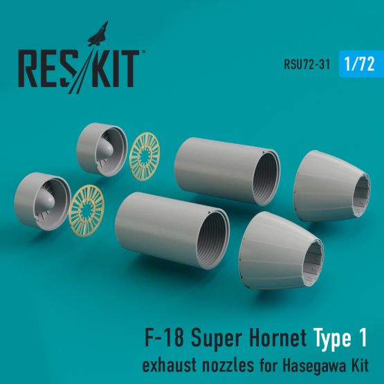 F/A-18 Super Hornet Type 1 exhaust nozzles 1:72